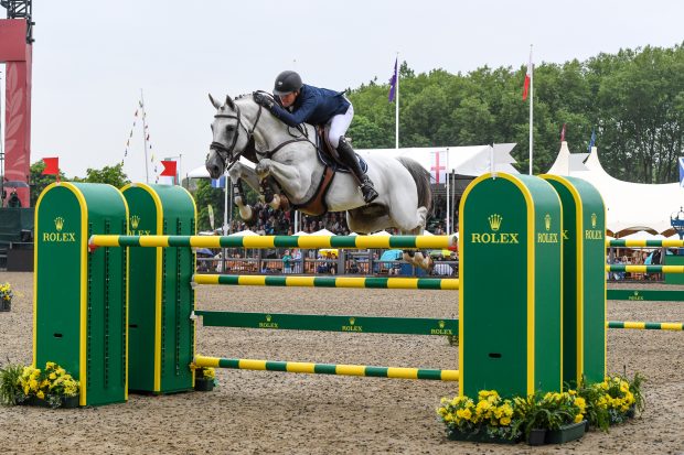 Gregory Wathelet and Nevados S win the Royal Windsor CSI5* grand prix