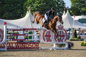 Holly Smith and Fruselli winning the King's Cup at Royal Windsor Horse Show