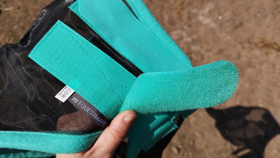 Hy Equestrian Mesh Half Mask Velcro