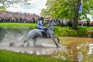 Badminton Horse Trials cross-country: Kitty King and Vendredi Biats