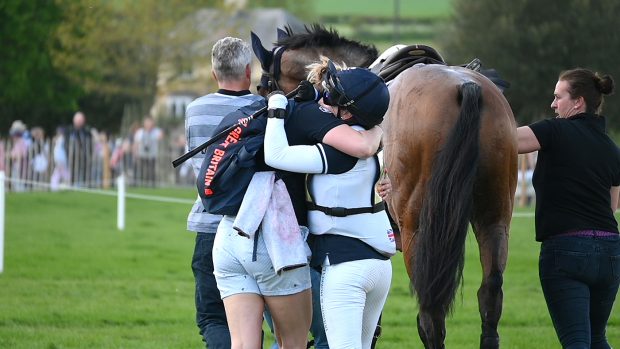 Badminton Horse Trials dressage Laura Collett and London 52
