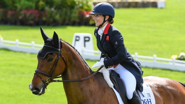 Badminton Horse Trials dressage: Laura Collett and London 52