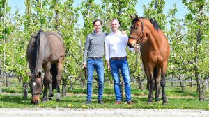 Pieter Devos and Klaas de coster are behind Mares Of Macha