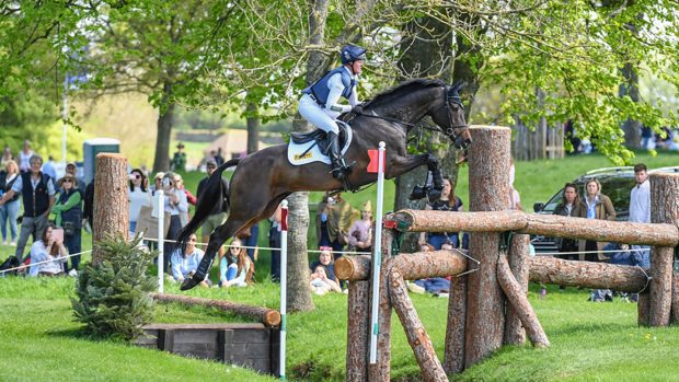 Nicola Wilson Badminton Horse Trials fall