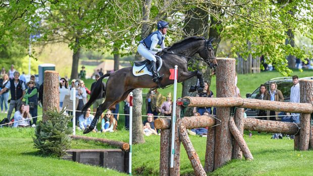 Nicola Wilson Badminton cross-country fall