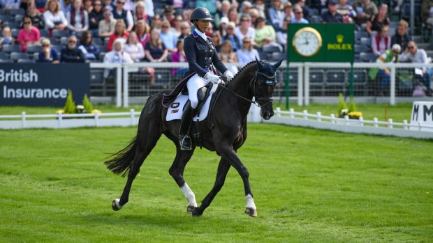 Badminton Horse Trials dressage: Tamie Smith and Mai Baum