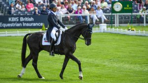 Badminton Horse Trials dressage US riders: Tamie Smith and Mai Baum