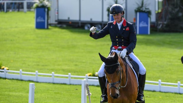 Badminton Horse Trials dressage: Tom McEwen and Toledo De Kerser