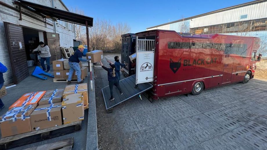 Ukraine Equestrian Relief continues to raise funds and take essential supplies to Ukraine