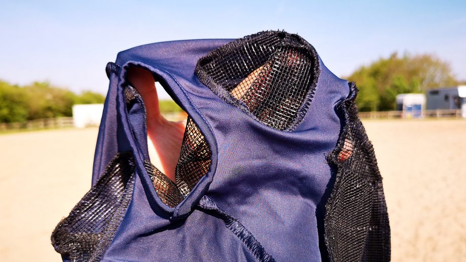 WeatherBeeta Lcyra fly mask inside