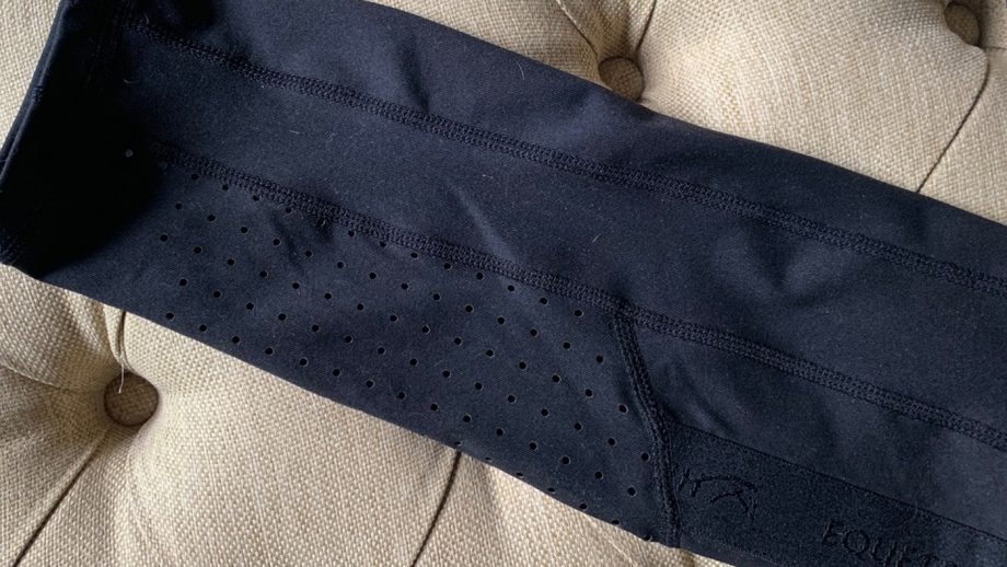 Equetech Signature Luxe Riding Tights side panel