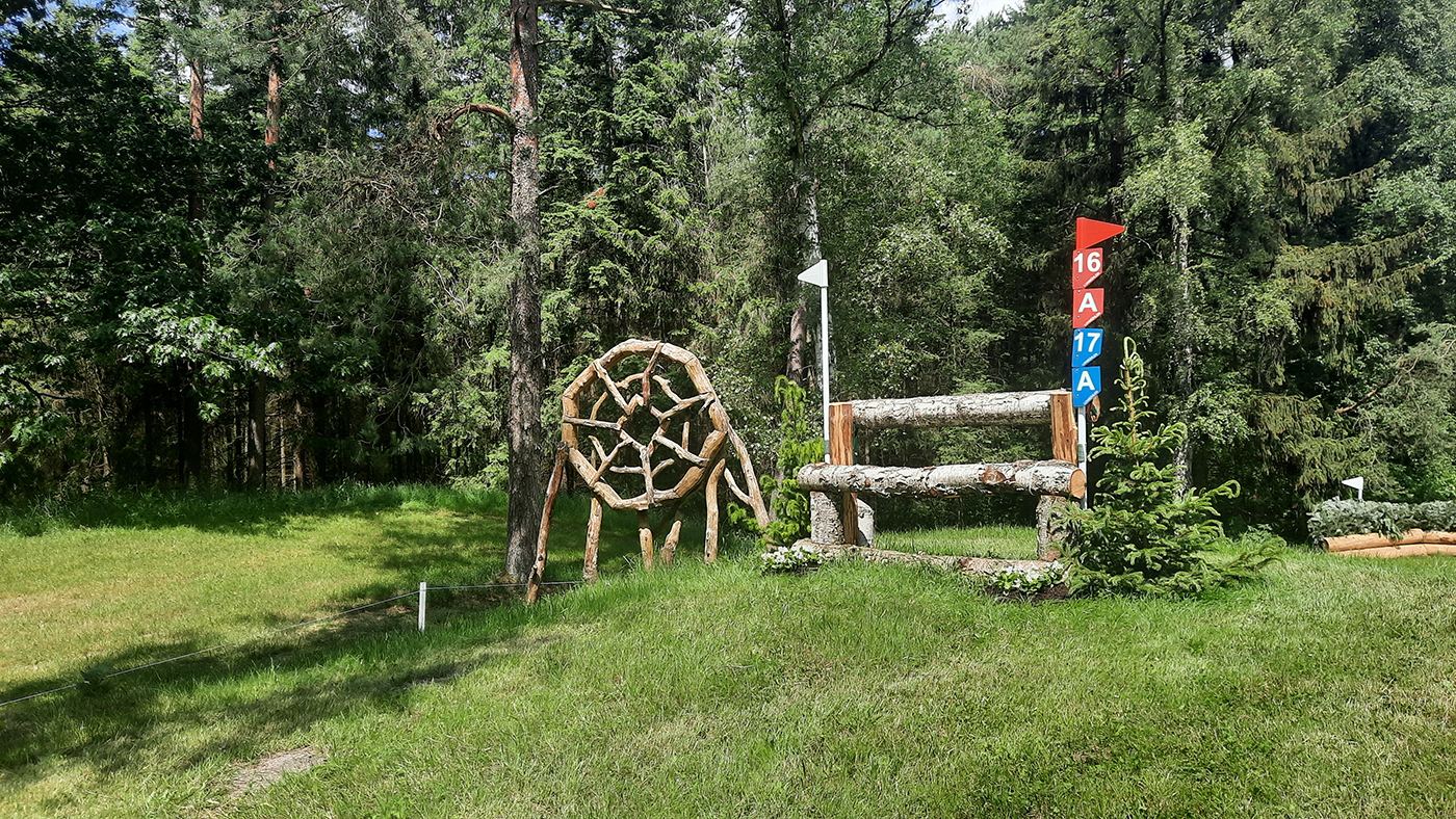 Luhmuhlen Horse Trials cross country course
