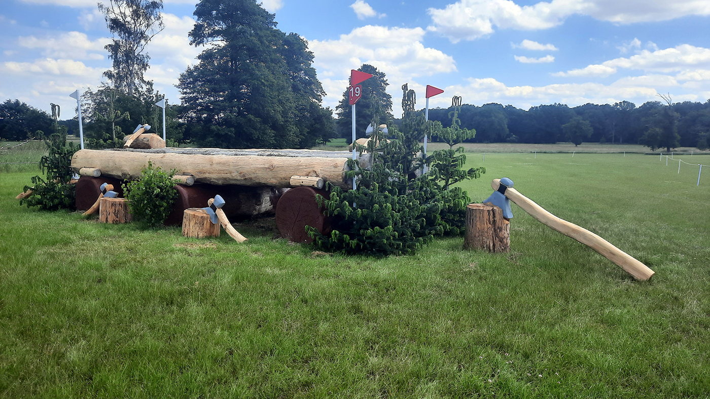 Luhmuhlen Horse Trials cross country course