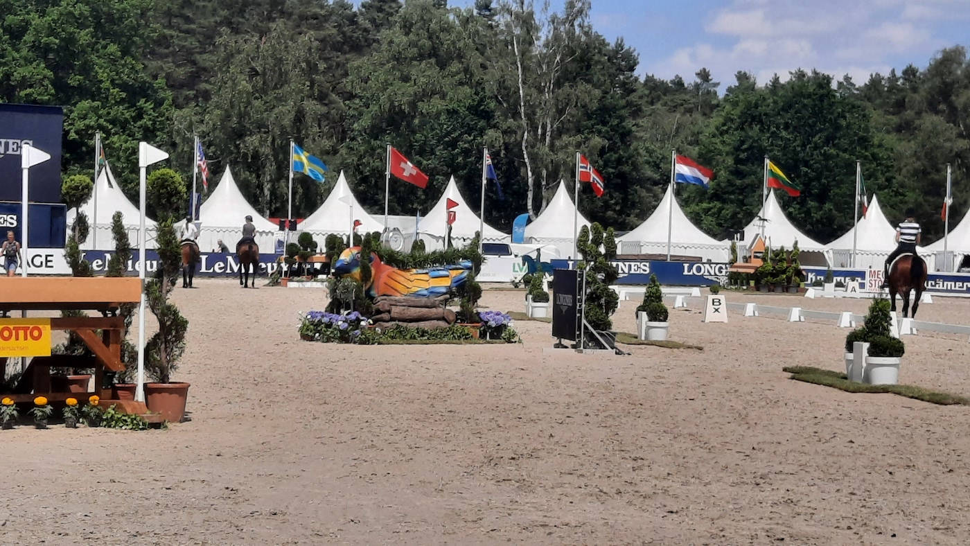 Luhmuhlen Horse Trials cross country course