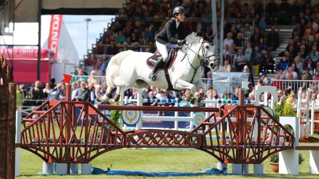 Showjumper Ailsa Black pictured at the Royal Highland Show