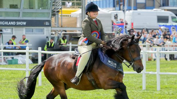 Guard Commander at the Royal Highland Show