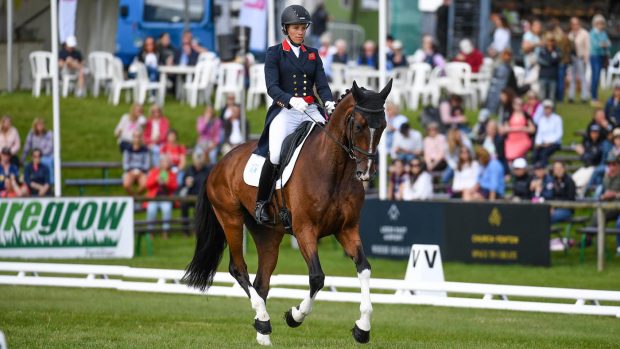 Bramham Horse Trials dressage Izzy Taylor Monkeying Around