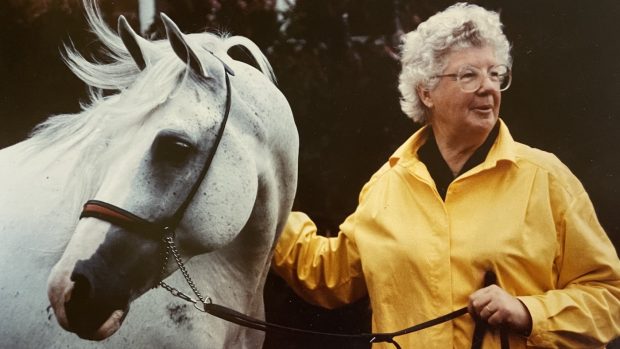 Joan Ratcliff the founder of Claverdon Stud has died aged 94