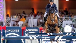 Ben Maher and Faltic HB in the Longines Global Champions Tour of Cannes