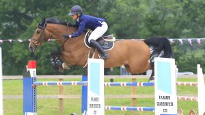 Nicole Pavitt riding Gemmarco 16 at Felbridge