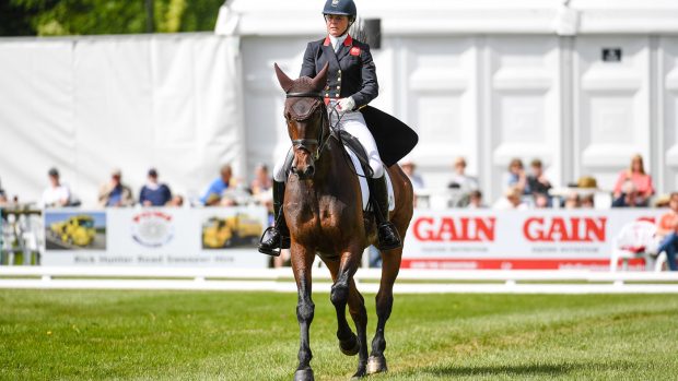 Bramham Horse Trials dressage: Piggy March and Brookfield Quality