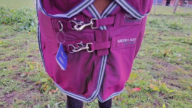 Couverture PREMIER EQUINE Combo Mesh Air Fly avec couvre-cou