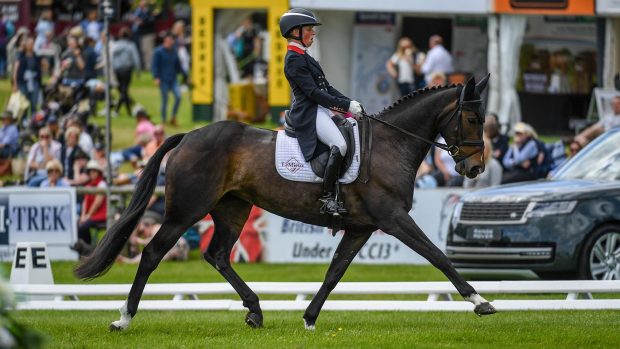 Bramham Horse Trials dressage Pencos Crown Jewel Ros Canter