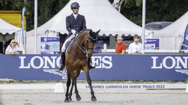 Max Gordon makes his five-star debut at Luhmühlen Horse Trials with Redwood Clover
