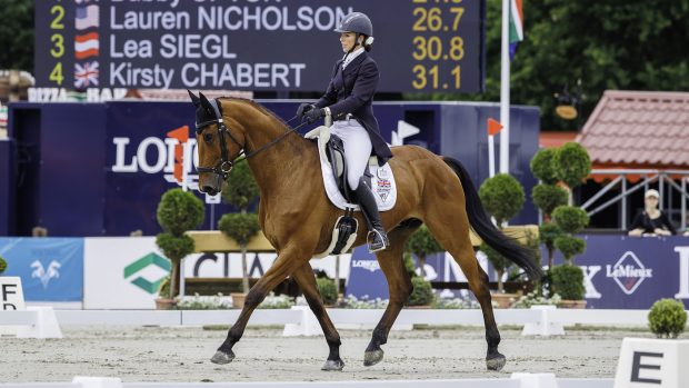 Luhmühlen Horse Trials British riders dressage