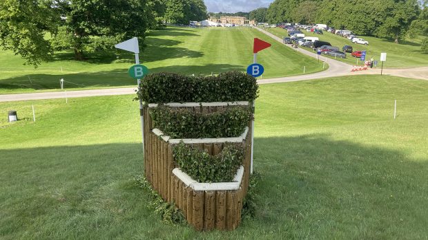 Bramham Horse Trials cross-country: fence 19b