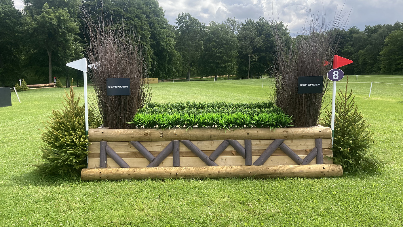 BE80 National Championships cross-country course: fence 8