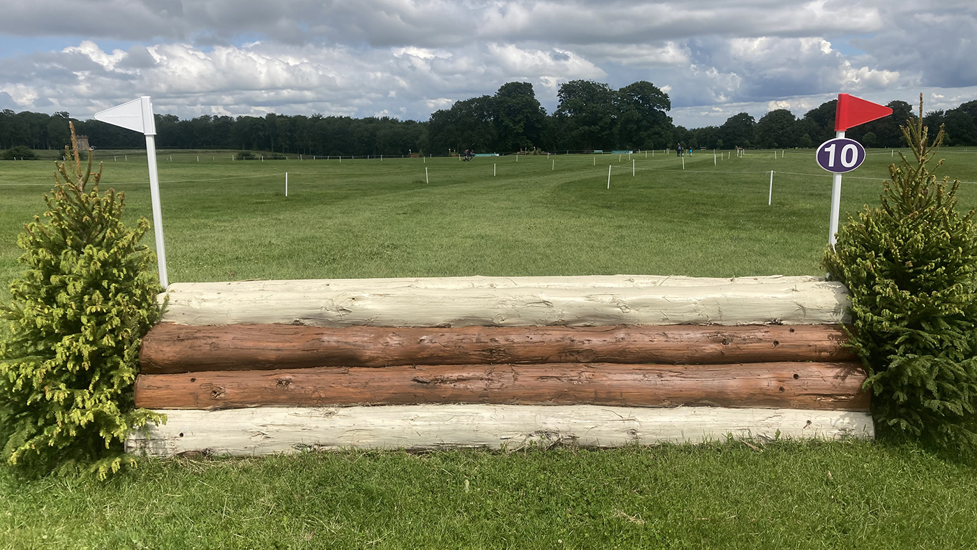 BE80 National Championships cross-country course: fence 10