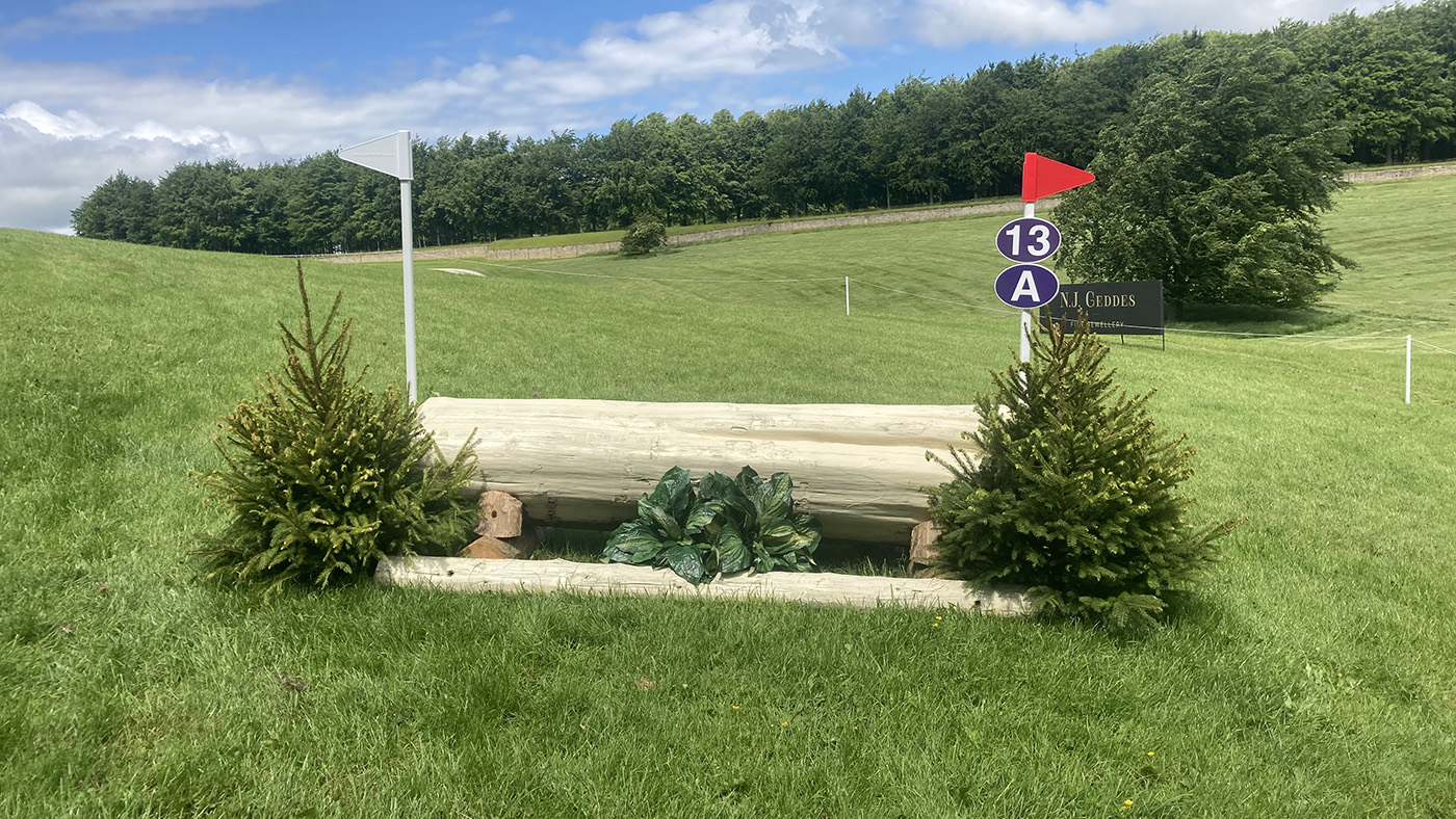 BE80 National Championships cross-country course: fence 13a