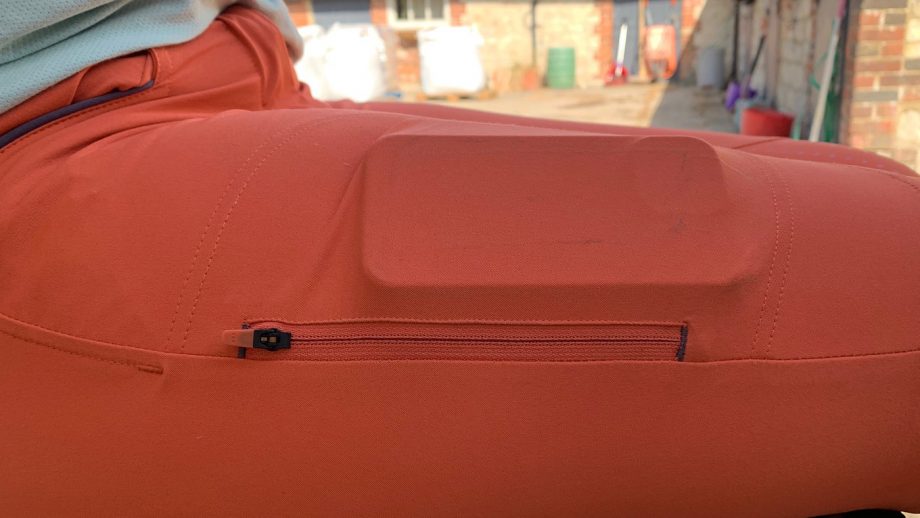 Phone pocket on the Decathlon 580 Light Jodhpurs