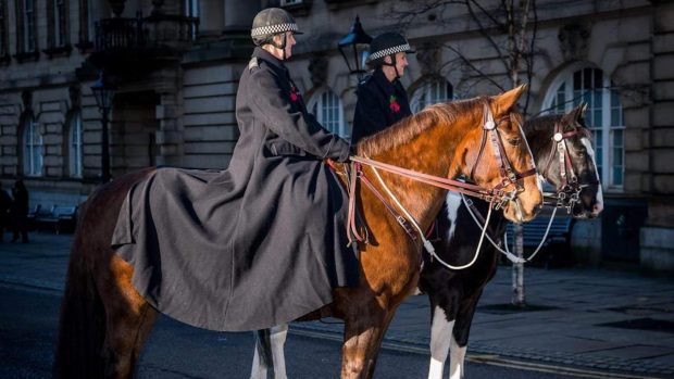 Police horse Elswick has retired from Lancashire Police’s mounted section aged 18