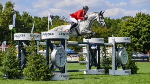 Ludger Beerbaum and Mila making their German team comeback in the Nations Cup at Hickstead