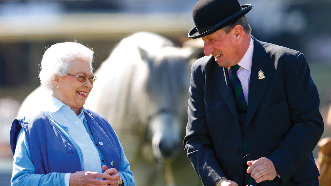 The Queen with horses