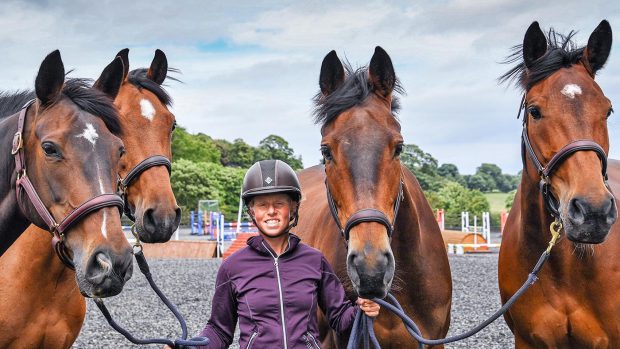 Ros Canter wedding: the event rider has married her long-term partner