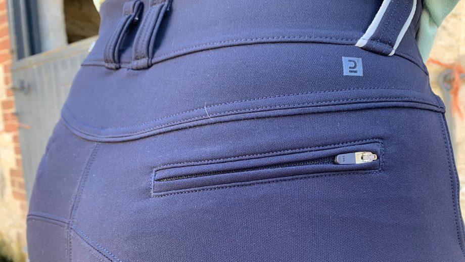 Decathlon Classic 900 Jodhpurs belt loops