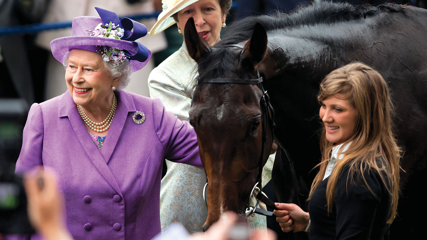 The Queen with horses