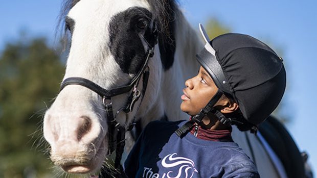 London International Horse Show charity named for 2022 is Ebony Horse Club.