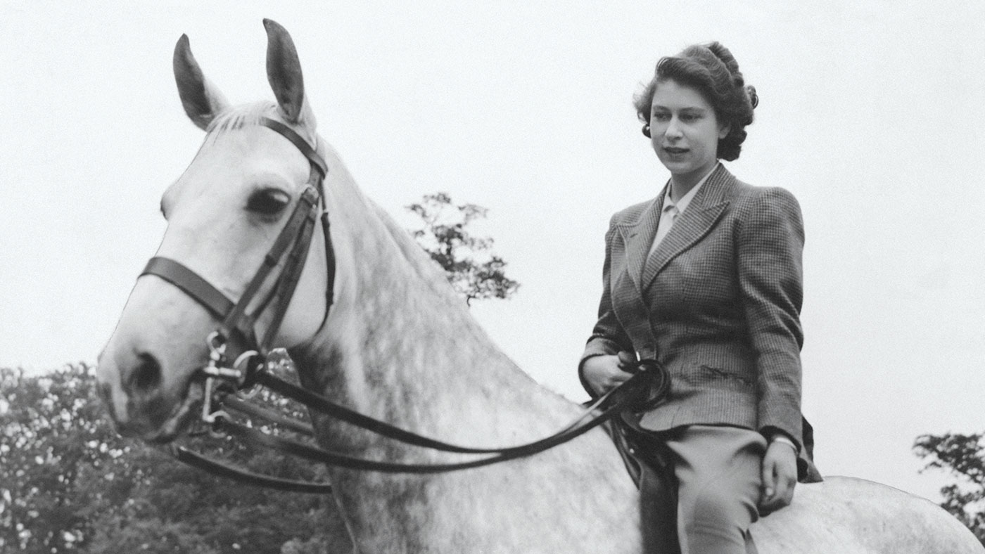 The Queen with horses: