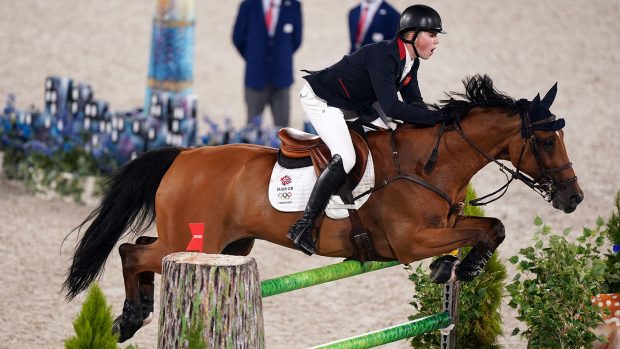 Harry Charles and Romeo 88, who are competing at the World Showjumping Championships