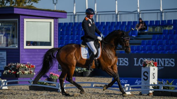 Frank Hosmar riding Alphaville N.O.P. at the World Para Dressage Championships