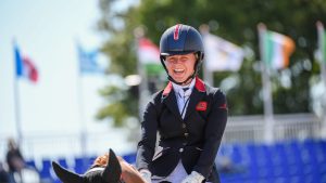 Britain’s Georgia Wilson at the World Para Dressage Championships