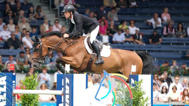 Scott BRASH of Great Britain riding HELLO SENATOR during the CHIO of Aachen on July 19, 2019 in Aachen, Germany.
