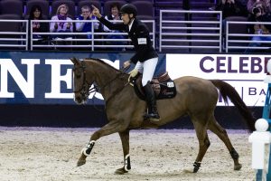 Henrik von Eckermann and King Edward, winners of the World Cup Final in Omaha, USA