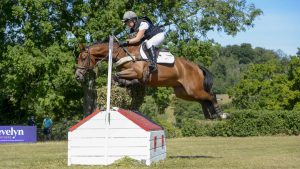 Gatcombe Horse Trials Corinthian Cup winner Amy Barlow and Iwan