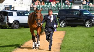 Burghley Horse Trials first trot-up