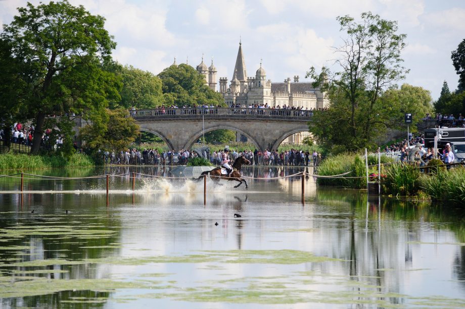 Crowd at Burghley Horse Trials